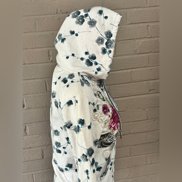 Lucky vintage zip front hoodie S - Picture 9 of 16